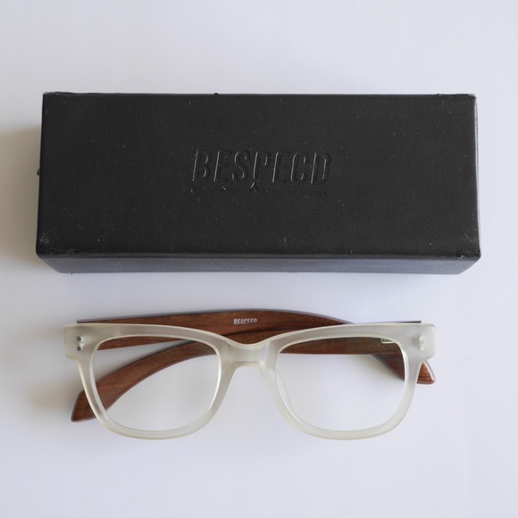 BSPECD eyeglass frames with wooden temples - Picture 3 of 6